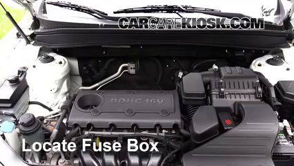 2011 Hyundai Santa Fe GLS 2.4L 4 Cyl. Fuse (Engine) Check